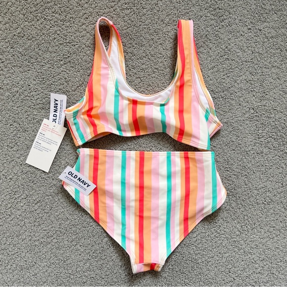 OLD NAVY Girls Swim Bathing Suit NWT - Picture 2 of 3